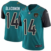 Nike Jacksonville Jaguars #14 Justin Blackmon Teal Green Team Color NFL Vapor Untouchable Limited Jersey,baseball caps,new era cap wholesale,wholesale hats